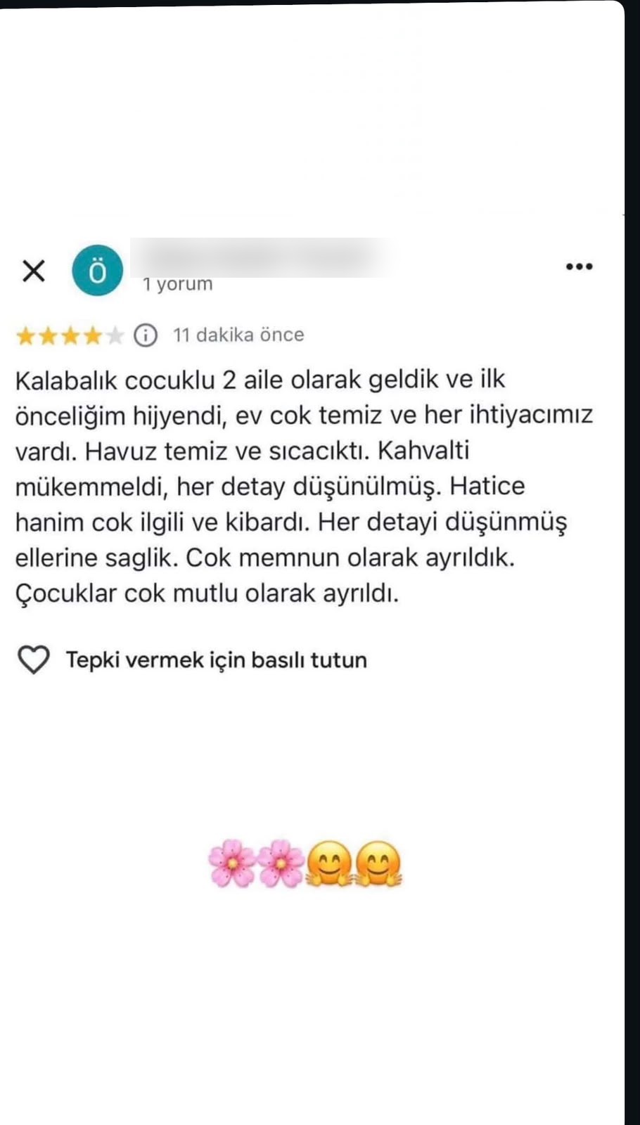 Verde Suit gerçek misafir yorumu 1